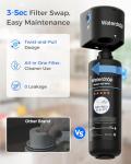 Waterdrop 10UB Under Sink Water Filter, Reduces PFAS, PFOA/PFOS, Lead, Chlorine, Bad Taste, NSF/ANSI 42 Certified, 8K Gallons, Easy Installation