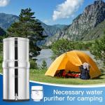 Stainless Steel Portable Gravity Water Filter System