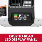 JET Air Filtration System, 1-Micron Filter, 1000 CFM, 120V 1Ph (Model AFS-1000C)