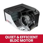 JET Air Filtration System, 1-Micron Filter, 1000 CFM, 120V 1Ph (Model AFS-1000C)