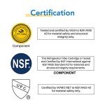 ICEPURE 10"X4.5",1 Microns Whole House Sediment Activated Carbon Water Filter Compatible with Dupont WFHDC8001,EP Series,EPM Series,CB-BB-10, GE FXHTC, GXWH40L, GXWH35F, GNWH38S, CTO10BB,1PACK