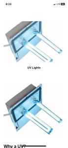 REKO Lighting R2000 Air Purifier Whole House Uv uvc Light in Duct for HVAC Ac (Air Conditioning) Duct