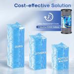 ICEPURE 10"X4.5",1 Microns Whole House Sediment Activated Carbon Water Filter Compatible with Dupont WFHDC8001,EP Series,EPM Series,CB-BB-10, GE FXHTC, GXWH40L, GXWH35F, GNWH38S, CTO10BB,1PACK