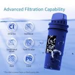 AQUA CREST NSF Certified Filter, Replacement for Pur®, Pur® Plus Pitcher Water Filter, CRF950Z, PPF951K, PPF900Z, DS1811Z, PPT711, PPT111, CR-1100C and All Pur® Pitchers and Dispensers, 4 Packs