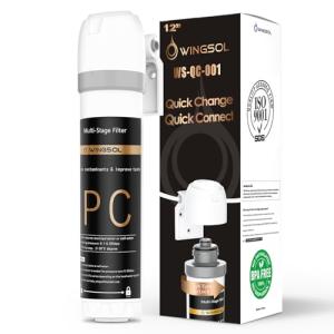 Under Sink Water Filter Reduces Chlorine & Sediment