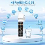 Under Sink Water Filter Reduces Chlorine & Sediment