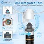 Under Sink Water Filter Reduces Chlorine & Sediment