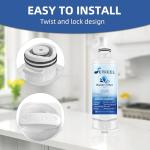 SETFEEL DA97-17376B Water Filter Replacement for Samsung Haf-qin/exp Haf-qin Da97-08006c Rs27t5200sr Hafqin Rf28t5001sr Rf27t5201sr Rs22t5201sr Rf29a9671sr Rf27t5241sr Rf27t5201sg, 3 Pack