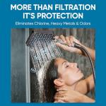 Filtered Shower Head with Handheld - 6 Spray Modes