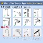 Upgraded Faucet Water Filter with UV Light