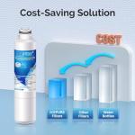 ICEPURE DA29-00020B Samsung Refrigerator Water Filter Replacement for DA29-00020A/B, HAF-CIN/EXP, RF28HFEDBSR, RF263BEAESR, RF263TEAESG, RF28HDEDBSR, HAF-CIN, RF4287HARS,RF4267HARS,DA97-08006A 3PACK