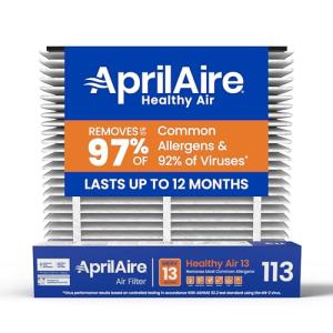 AprilAire 113 MERV 13 Replacement Air Filter