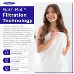 Blue Bath Ball Water Filter for Soft Skin