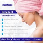 Blue Bath Ball Water Filter for Soft Skin