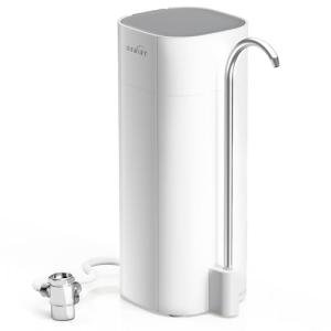 OEMIRY Countertop Water Filtration System, NSF/ANSI 42&372 Certified, 8000 Gallons Alkaline Water Filter, Reduces 99.99% Lead, Chlorine, Heavy Metals, Bad Taste & Odor OM-CF02(1 Filter Included)