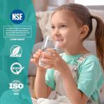 10" x 4.5" Whole House Sediment Water Filter, SimPure 5 Micron 10-inch Big Water Filter Replacement Cartridge Compatible with W15-PR, DGD-5005, FP15B, HD-950A, GXWH35F, GXWH30C for Well Water 4-Pack