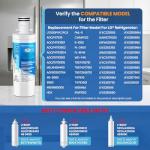 ICEPURE RWF4700AC Replacement for LG LT1000P MDJ64844601 ADQ74793501 LT1000PC, Kenmore Elite 9980 ADQ74793502 LRFXC2416S LRFVS3006S LRMDS3006S LFXS28596S Refrigerator and LT120F Air Filter 3PACK
