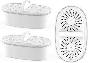 Waterdrop WD-PF-01A Plus Replacement Filters for All Waterdrop Pitcher Filtration System, Reduces PFAS, PFOA/PFOS, Chlorine, Last Up to 3 Months or 200 Gallons (Pack of 3)