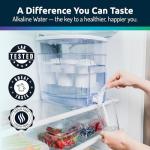 Invigorated Alkaline Water Machine - Countertop Filter Dispenser for Home/Office - 300 Gallon Capacity - 3 pH001 Filters - 3.3 gal