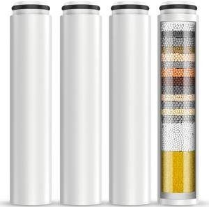 Cobbe 4 Pack Handheld Shower Filter Replacement Beads