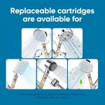 Cobbe 4 Pack Handheld Shower Filter Replacement Beads