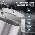 iSpring DGF2-B Portable Stainless Steel Water Filter