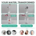 Cobbe HD HEAVY DUTY High Output Shower Filter – 99% REMOVAL Shower Head Filter for Hard Water, Heavy Metals, Chlorine and Harmful Substance, Improve your skin and hair - Black