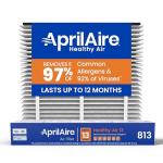 AprilAire 813 Replacement Filter for AprilAire Whole House Air Purifier 2025FG - MERV 13, Healthy Home Allergy, 20x25x4 Air Filter (Pack of 1)