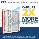Filtrete 14x20x1 AC Furnace Air Filter, MERV 11, MPR 1000, Micro Allergen Defense, 3-Month Pleated 1-Inch Electrostatic Air Cleaning Filter, 2 Pack (Actual Size 13.781 x 19.781 x 0.84 in)