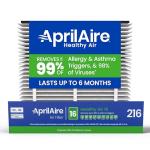AprilAire 216 Replacement Filter for AprilAire Whole House Air Purifiers - MERV 16, Allergy, Asthma, & Virus, 20x25x4 Air Filter (Pack of 1)