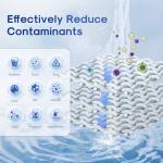 ICEPURE 5 Micron 10”*4.5'' Whole House Sediment String Wound Water Filter Replacement filter for 84637, WPX5BB97P, PC10, 355214-45, 355215-45, WP10BB97P, WP5BB97P, 2PACK