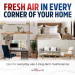 LifeSupplyUSA True HEPA Filter Replacement Compatible with Envion AllergyPro AP450 Air Purifier