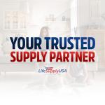 LifeSupplyUSA True HEPA Filter Replacement Compatible with Envion AllergyPro AP450 Air Purifier