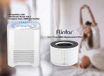 Flintar True HEPA Replacement Filter, Compatible with hOmeLabs Home 4-in-1 Compact HEPA Air Purifier HME020020N Only, AKJ050GE, 2-Pack