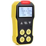USA NIST Calibrated 4 Gas Monitor by Forensics | O2, CO, H2S, LEL | USB Recharge |