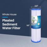 CFS – 4 Pack Sediment Water Filter Cartridges Compatible with American Plumber W20CLA Models – Removes Bad Taste and Odor – Whole House Replacement Filter Cartridge – 5 Micron