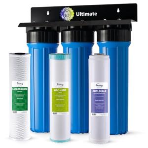 iSpring 3-Stage Whole House Water Filtration System