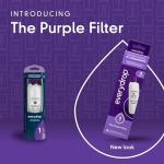 everydrop by Whirlpool Ice and Water Refrigerator Filter 1, EDR1RXD1, Single-Pack , Purple