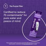 everydrop by Whirlpool Ice and Water Refrigerator Filter 1, EDR1RXD1, Single-Pack , Purple