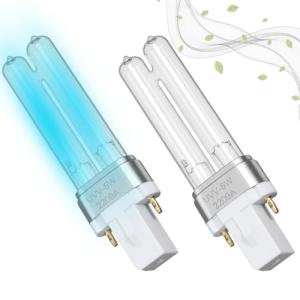 LB4000 Replacement Bulb Compatible with Germ Guardian AC4825 AC4850PT AC4300BPTCA AC4300BPT AC4850 AC4900 AC4900CA AC4800 AC4900 Purifiers Replace 5W UV-C Bulb(2 Packs)