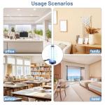 coospider-repta 38W UV Light, Portable Ultraviolet Light with 3-Gear Timer and Remote Control, 110V UV Light, 99.99% UVC Cleaning Lamp for Home, Office, Hotel, School