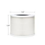 Nispira 3-in-1 True HEPA Activated Carbon Filter Replacement For Proton Pure Portable Air Purifier Remove Smoke, 2 Packs