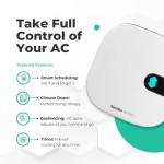 Sensibo Air PRO - Air Conditioner Smart Controller & Air Quality Sensor. Smart Thermostat for Mini Split, Window, Portable AC. Temp & Humidity Sensors. Google, Alexa, Siri & Apple HomeKit Compatible