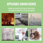 Nispira True HEPA Filter Compatible with Envion Allergy Pro AP450 Air Purifier Part AP450F. 2 Pack