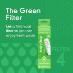 Everydrop by Whirlpool Ice and Water Refrigerator Filter 4, EDR4RXD1, Single-Pack