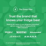 Everydrop by Whirlpool Ice and Water Refrigerator Filter 4, EDR4RXD1, Single-Pack