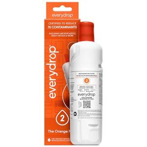 Everydrop by Whirlpool Ice and Water Refrigerator Filter 2, EDR2RXD1, Single-Pack