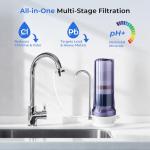 iSpring CT10-CL Multi-Layer Countertop Water Filter