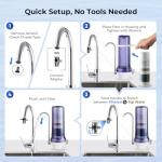 iSpring CT10-CL Multi-Layer Countertop Water Filter