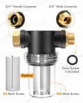 Twinkle Star Hose Filter with 100/40 Mesh Screens